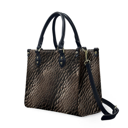 Savanna Luxe: Exotic-Inspired Womens PU Leather Twill Handbag