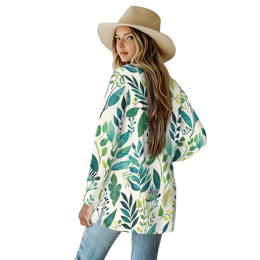 Long-sleeved cardigan jacket