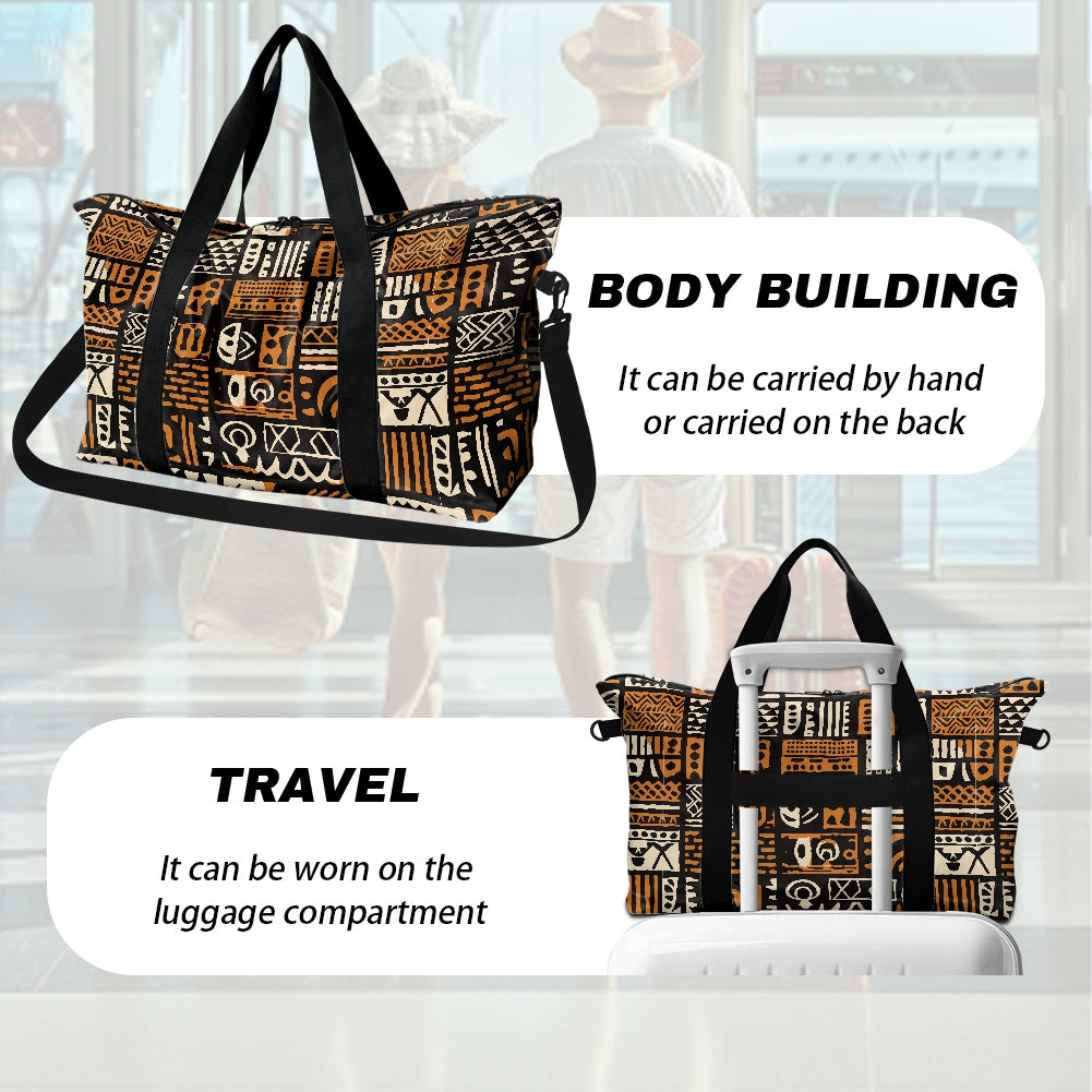 Ethnic African Lightweight luggage