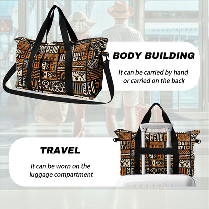 Ethnic African Lightweight luggage