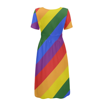 Rainbow Ladies dress