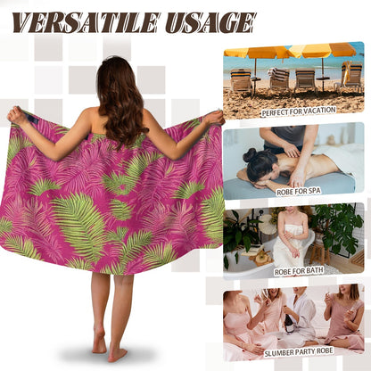 Women's Velcro Bath Towel with Pocket