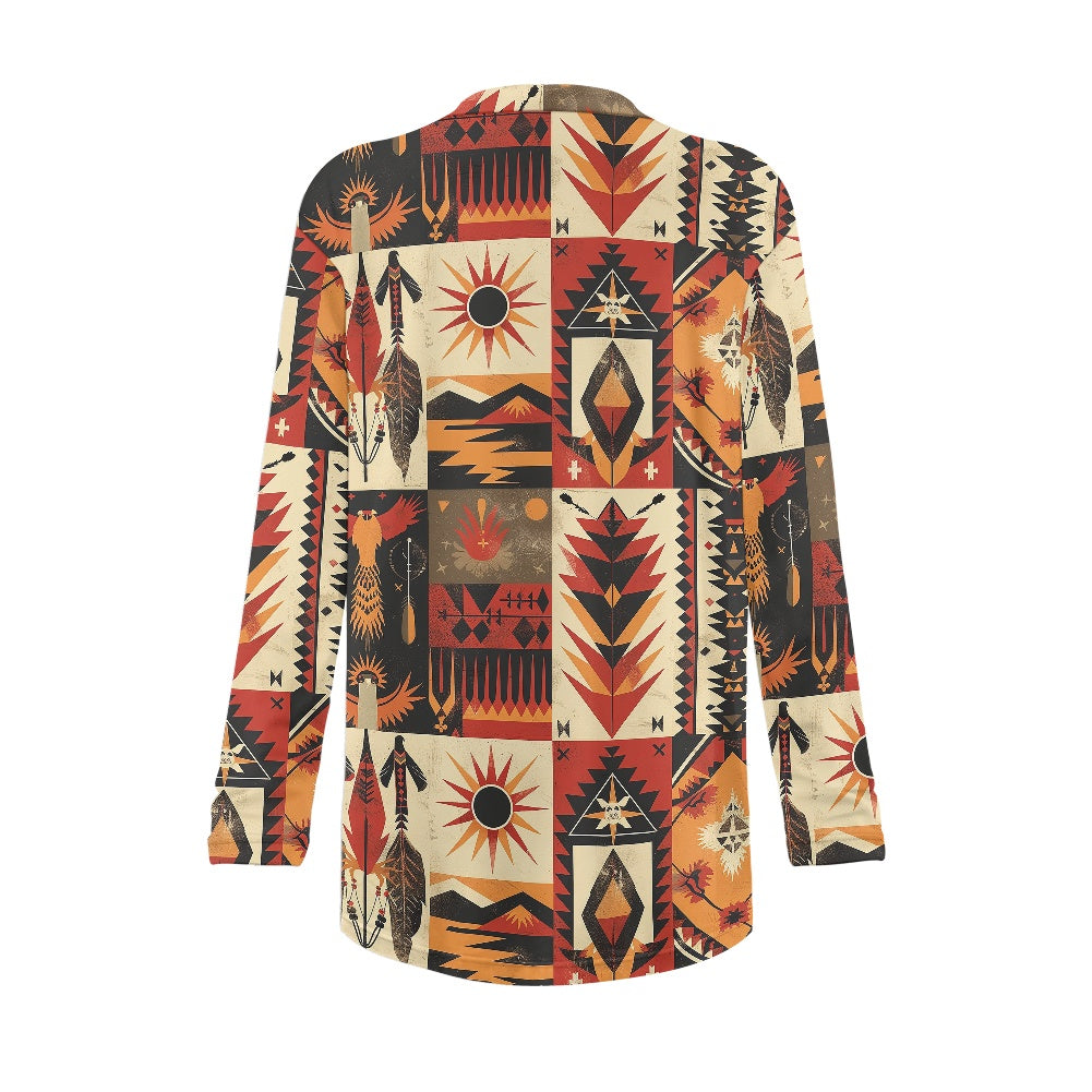 Long-sleeved cardigan jacket