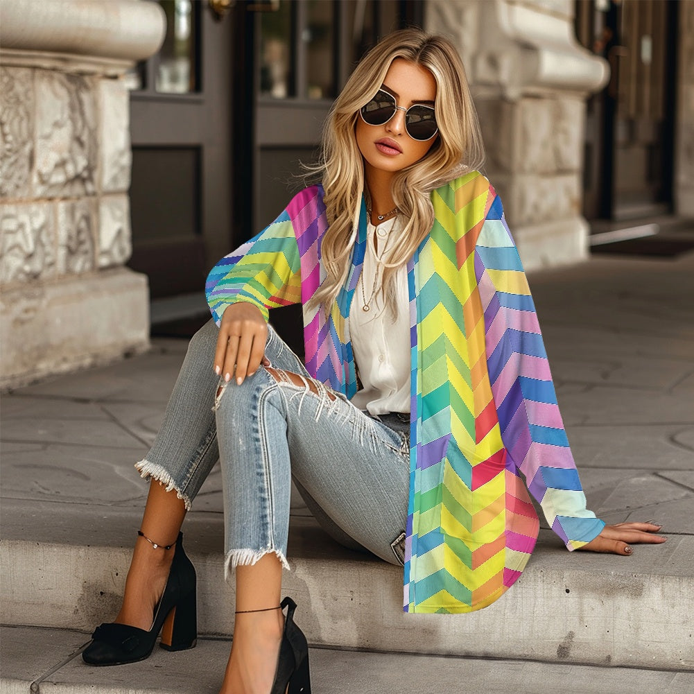 Long-sleeved cardigan jacket