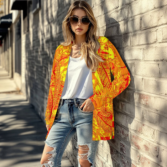 Long-sleeved cardigan jacket