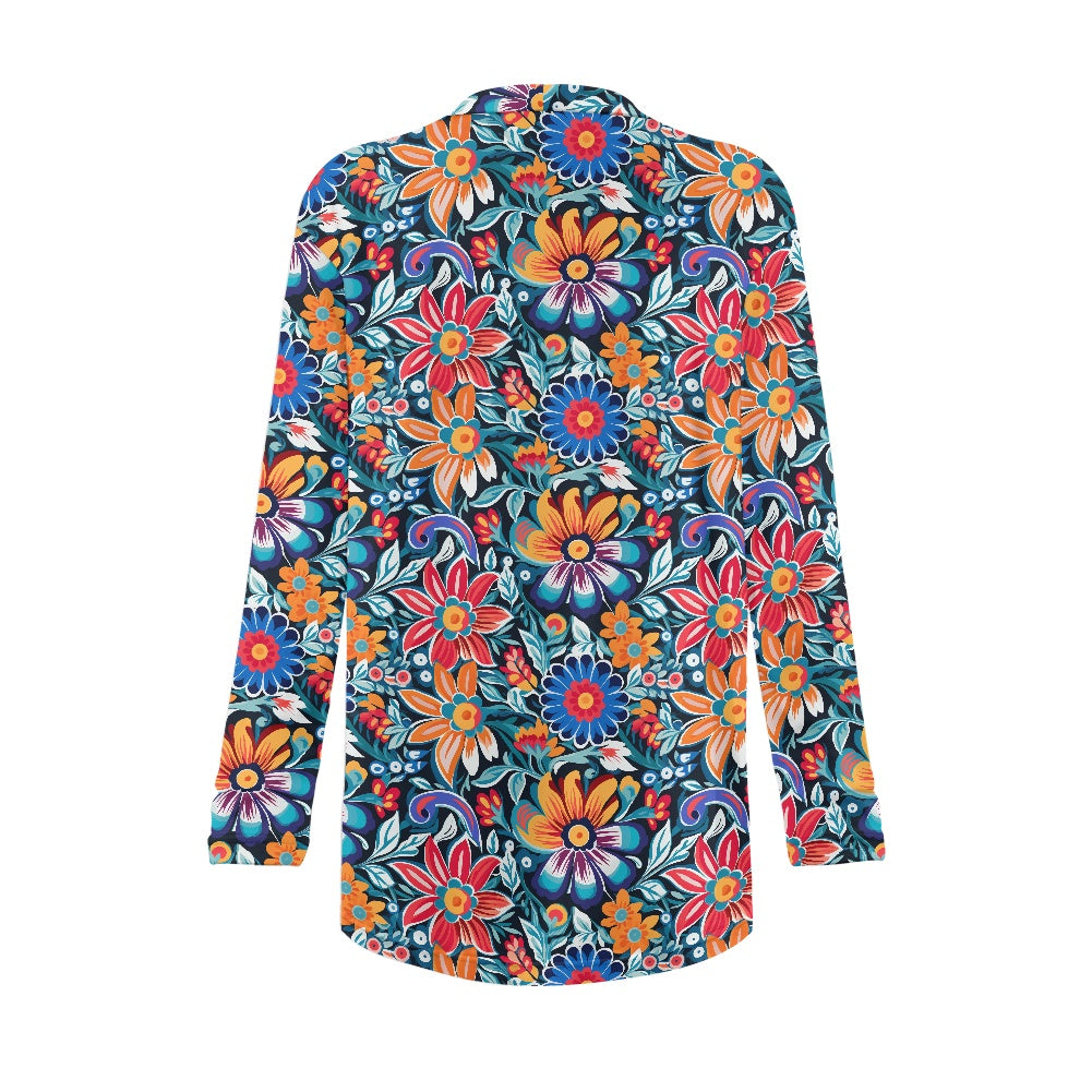Long-sleeved cardigan jacket