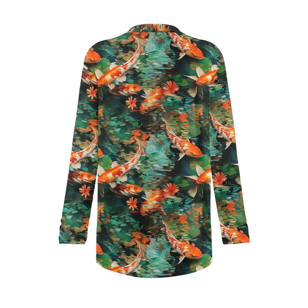 Long-sleeved cardigan jacket