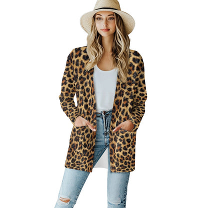 Long-sleeved cardigan jacket