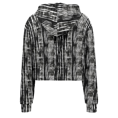 Women's midriff-baring sweatshirt - Mudcloth