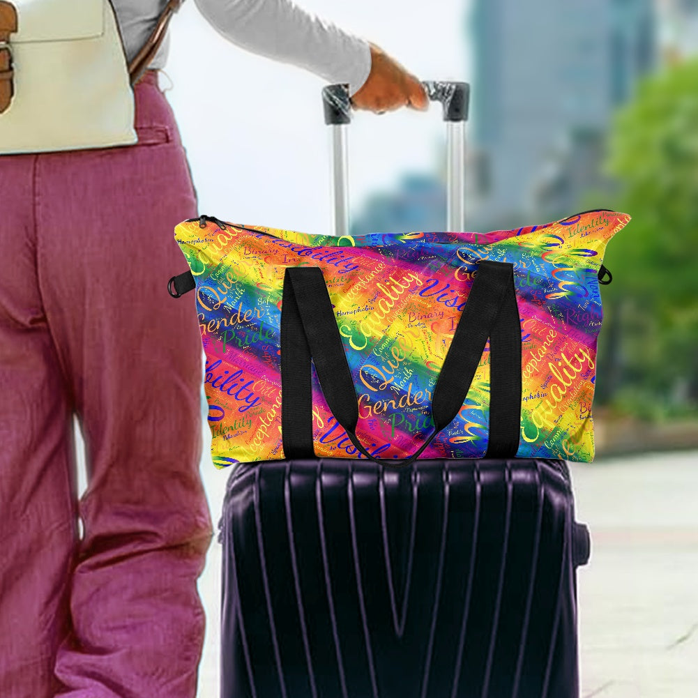 LGBTQ Word Cloud Lightweight luggage