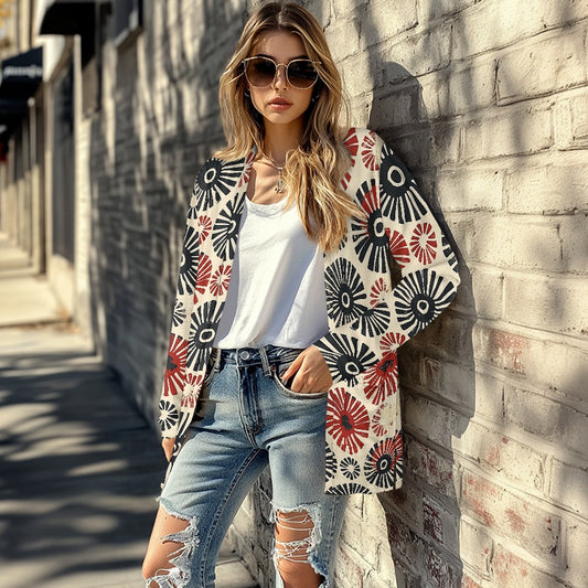 Long-sleeved cardigan jacket