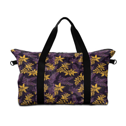 Lauae Purple and Yellow Lightweight luggage white ONESIZE