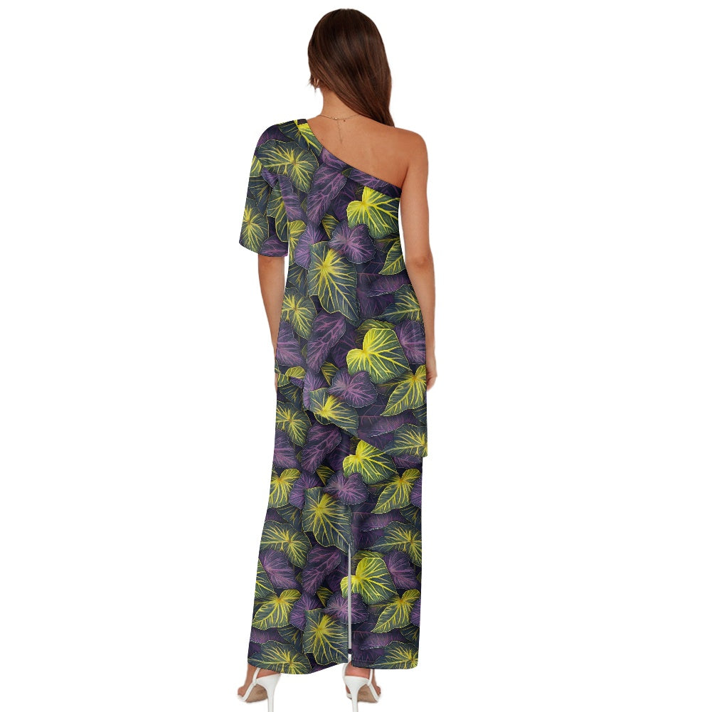 Elegant Off-Shoulder Two-Piece Dress for Women