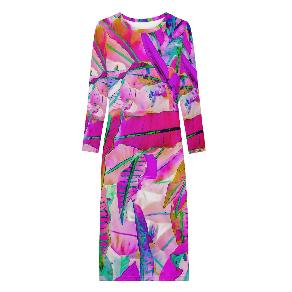 Long-sleeved dress