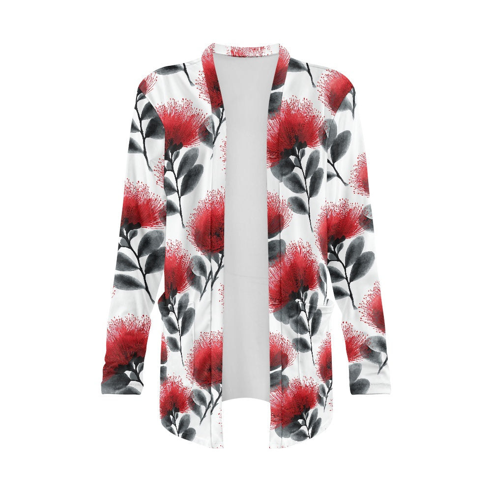 Long-sleeved cardigan jacket