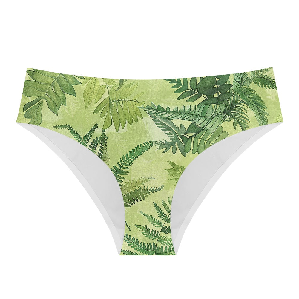 Women's polyester low waisted underwear white