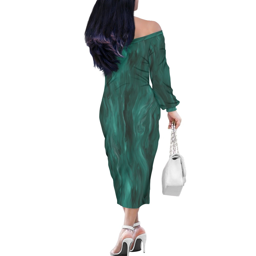 Women's long sleeve dress
