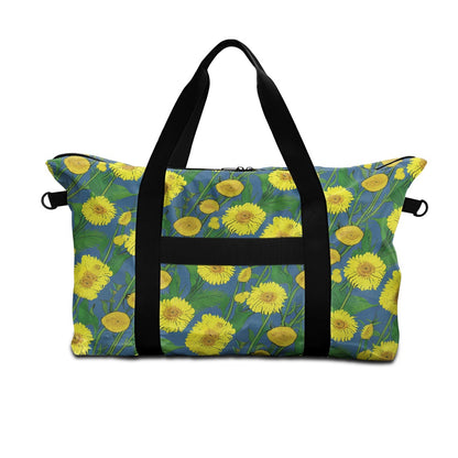 Sunflower on Green Lightweight luggage