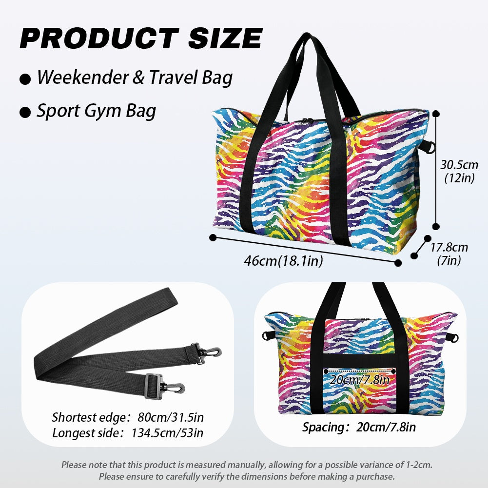 Animal Stripes pattern Lightweight luggage