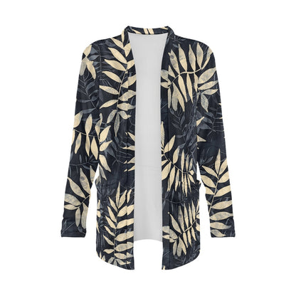 Long-sleeved cardigan jacket