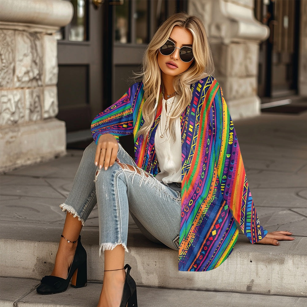 Long-sleeved cardigan jacket