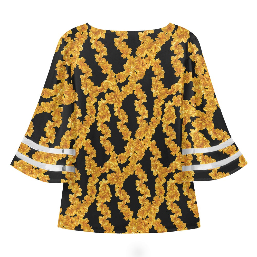 Women Puff Sleeve Blouse