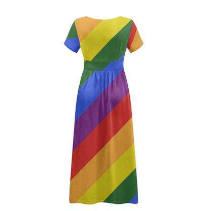 Rainbow Ladies dress