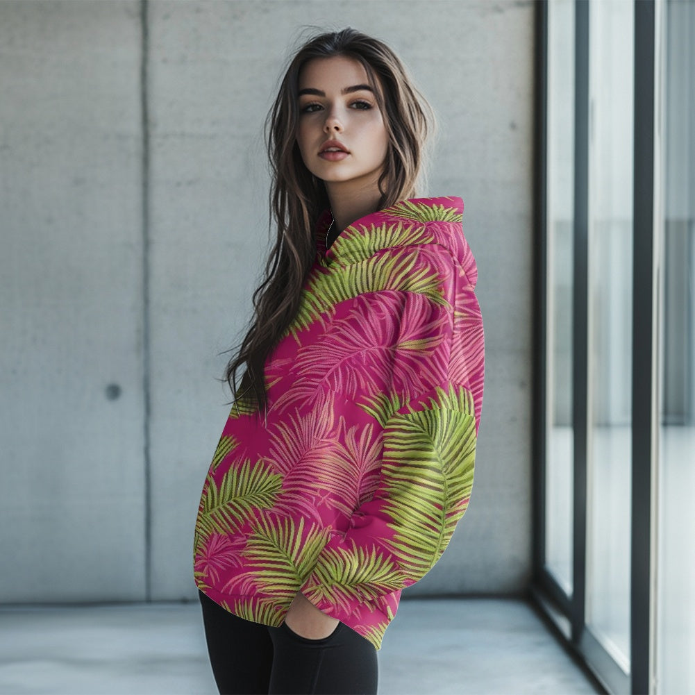 Women's loose pullover sweatshirt