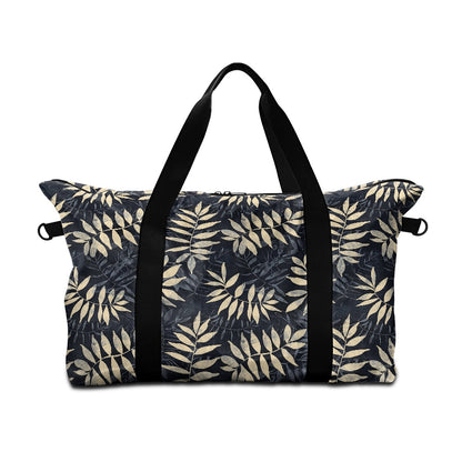 Japanese Shibori dye pattern with delicate leaf outlines Lightweight luggage ONESIZE