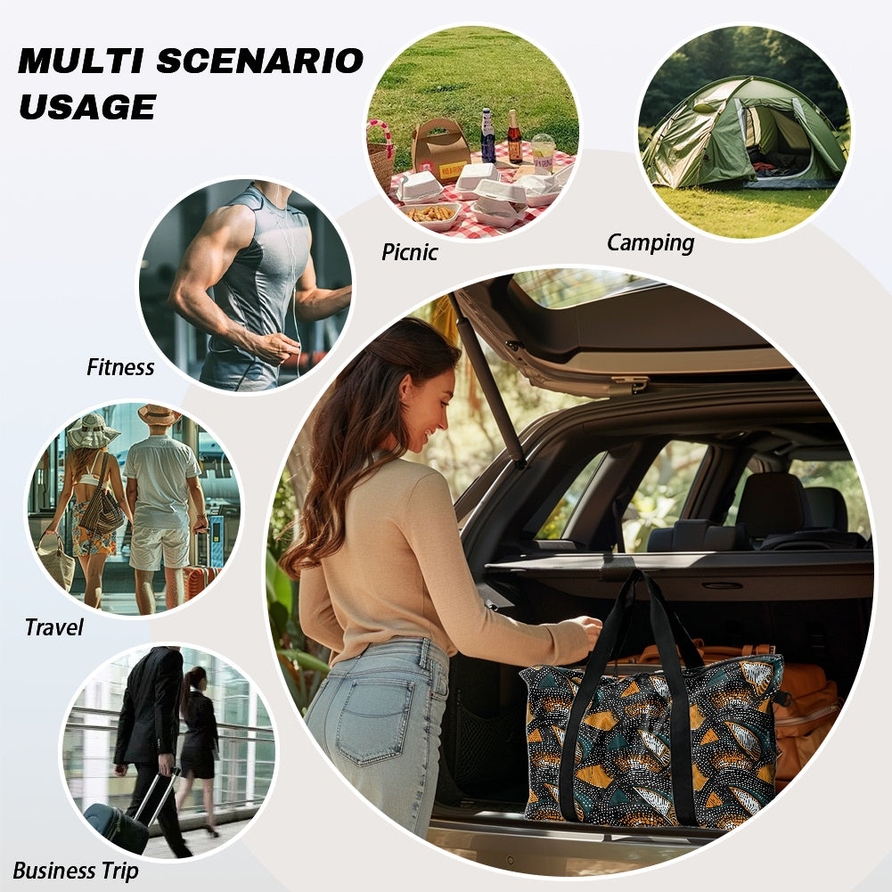 African Ethnic Lightweight luggage