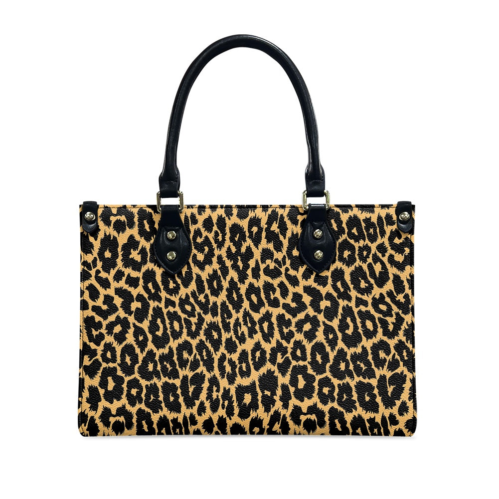 Women's PU leather twill handbag