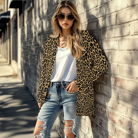 Long-sleeved cardigan jacket