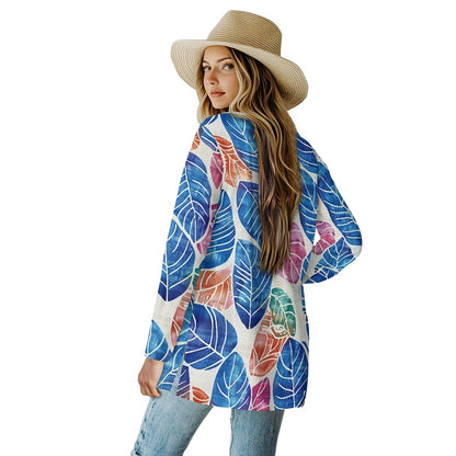 Long-sleeved cardigan jacket