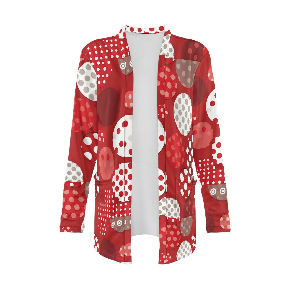 Long-sleeved cardigan jacket
