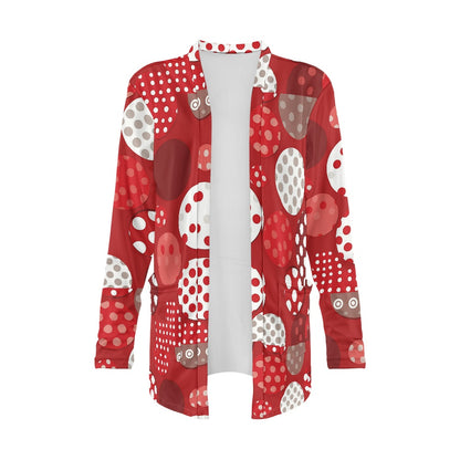 Long-sleeved cardigan jacket