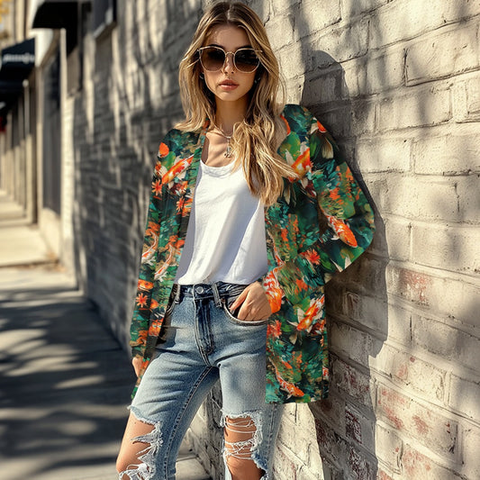 Long-sleeved cardigan jacket