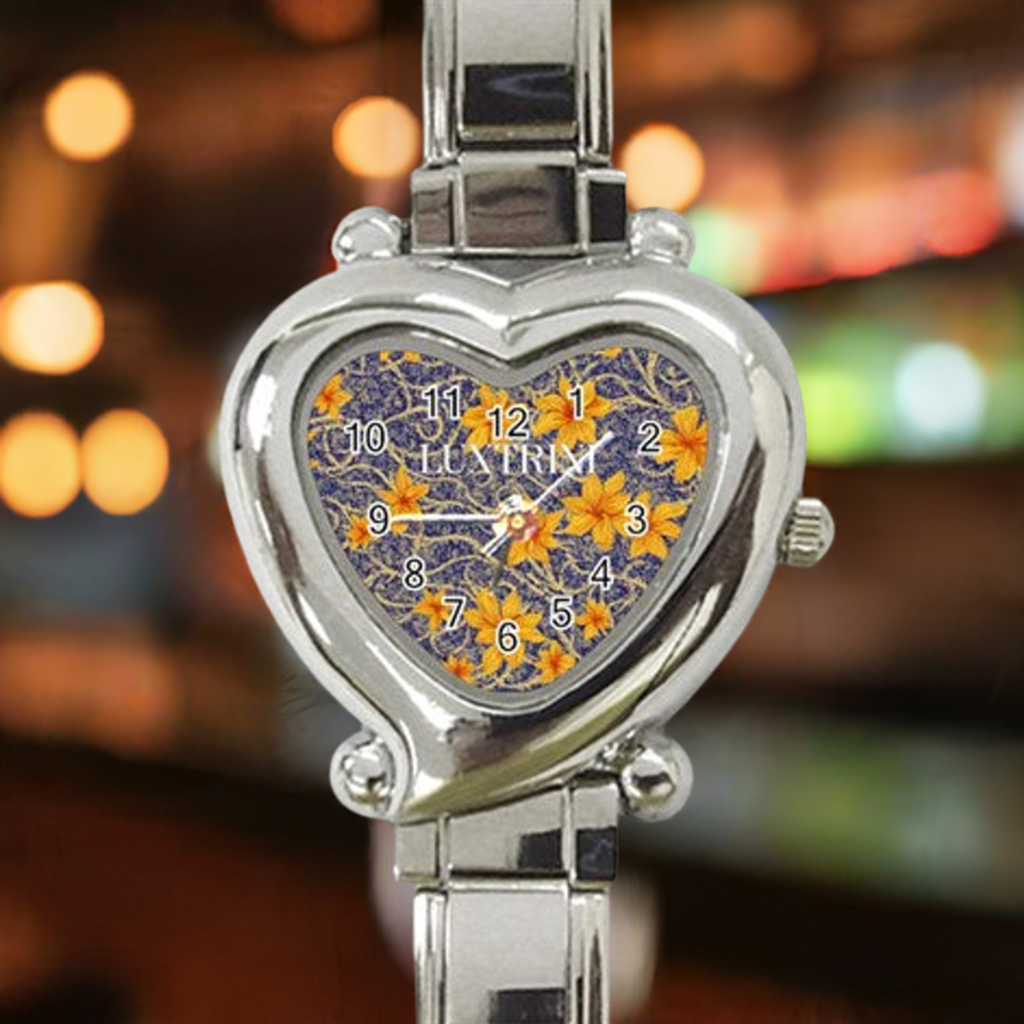 Jasmine Heart Italian Charm Watch