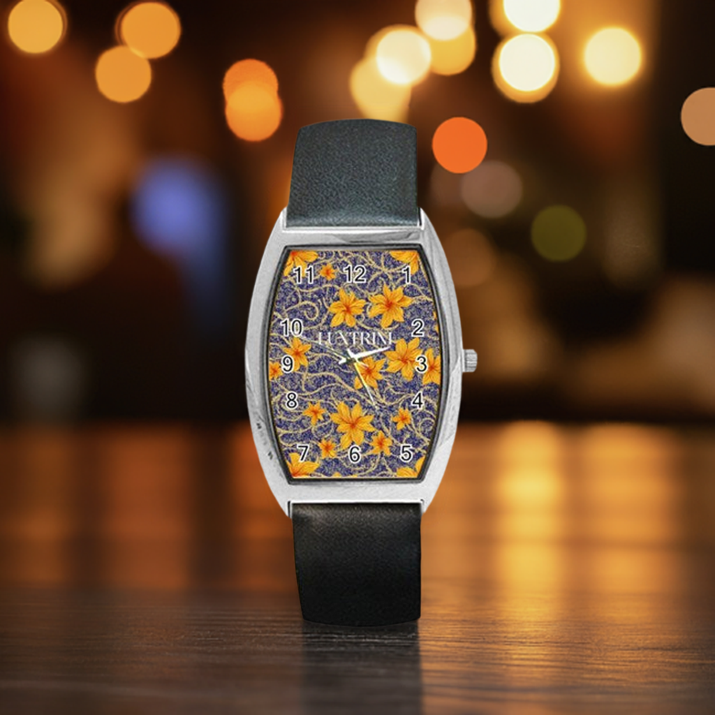 Jasmine Barrel Style Metal Watch