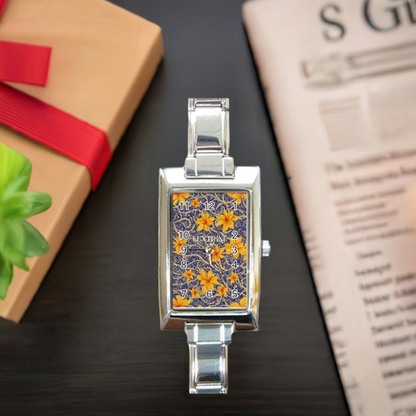 Jasmine Rectangle Italian Charm Watch