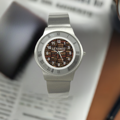 The Librarian Stainless Steel Watch