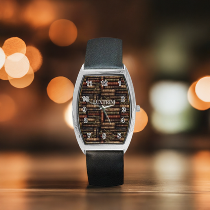 The Librarian Barrel Style Metal Watch