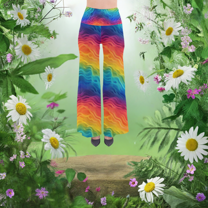 LGBTQ Rainbow So Vintage Palazzo Pants