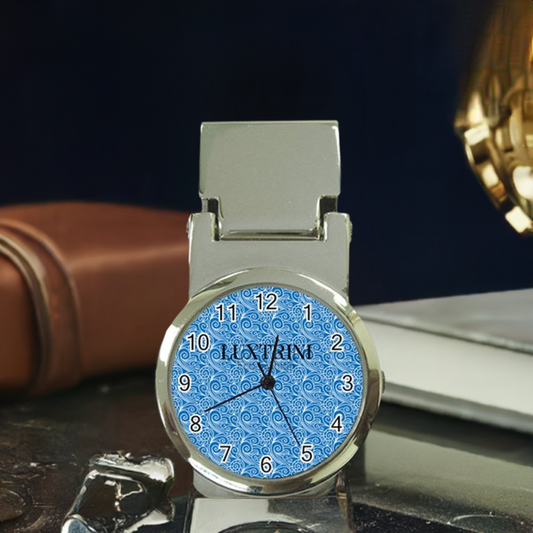 Blue Wind Money Clip Watch