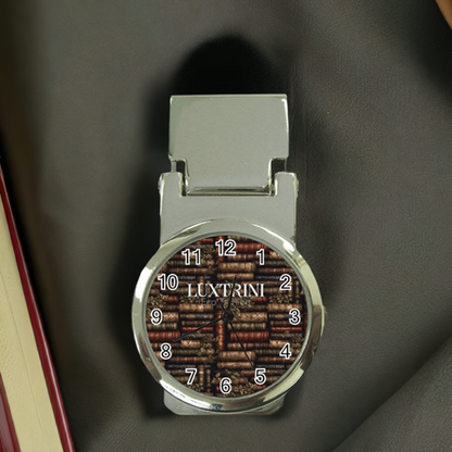 The Librarian Money Clip Watch