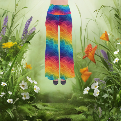 LGBTQ Rainbow So Vintage Palazzo Pants