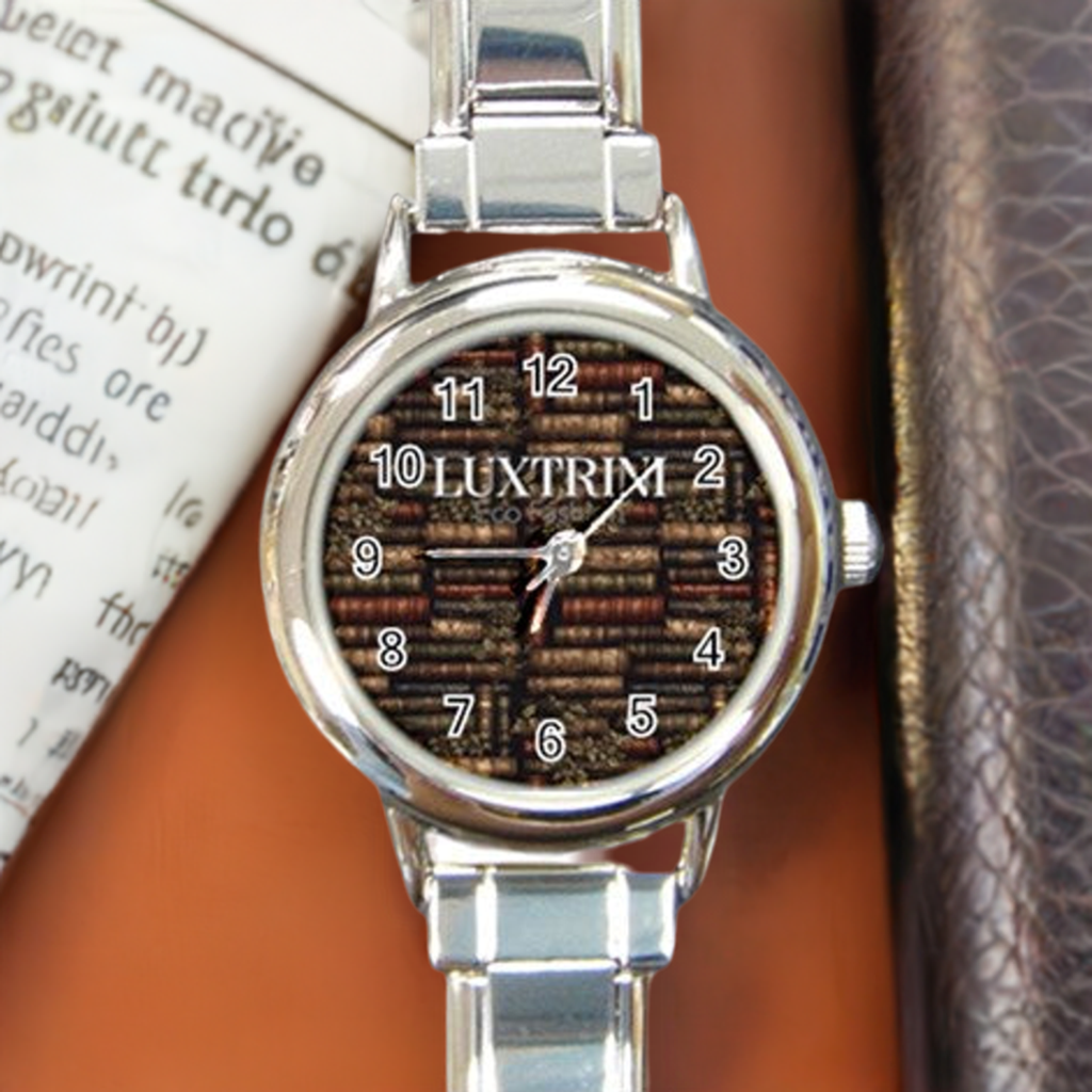 The Librarian Round Italian Charm Watch