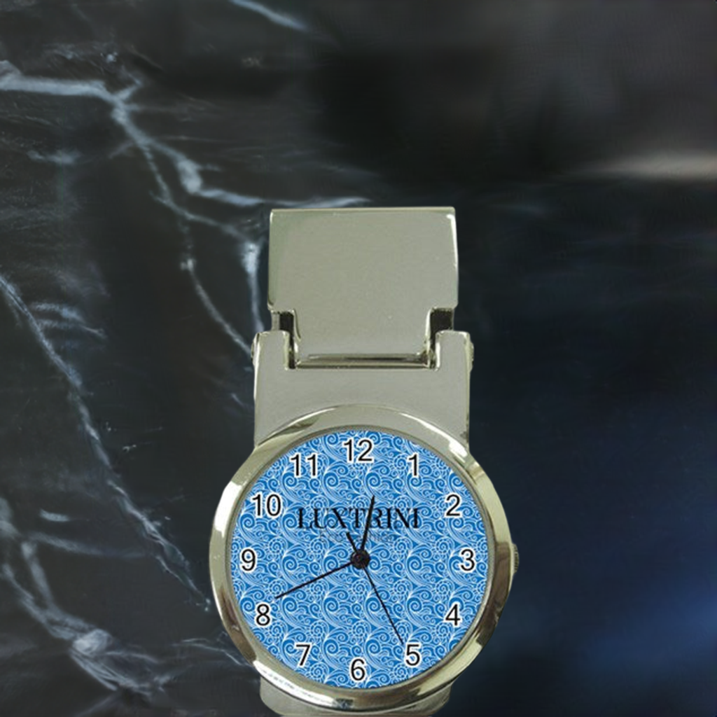 Blue Wind Money Clip Watch