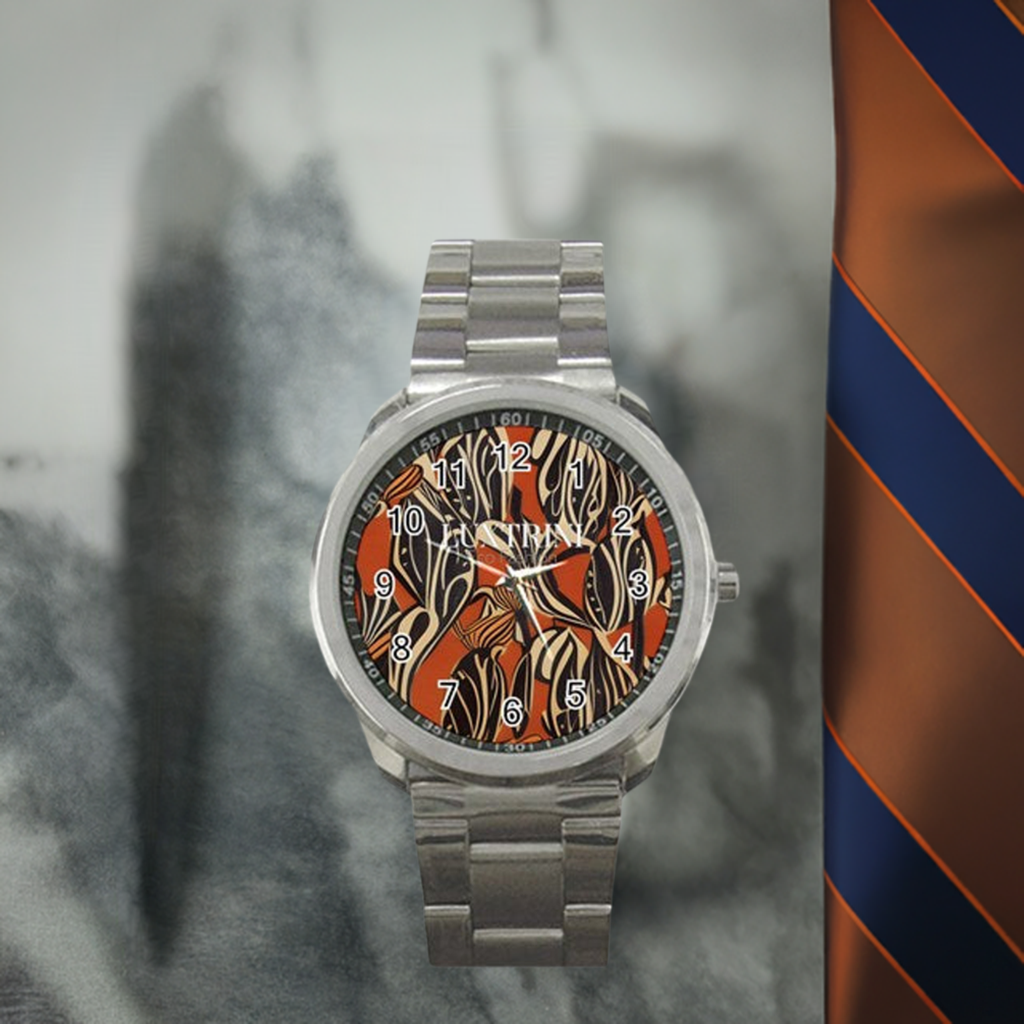 African - Ethnic Sport Metal Watch