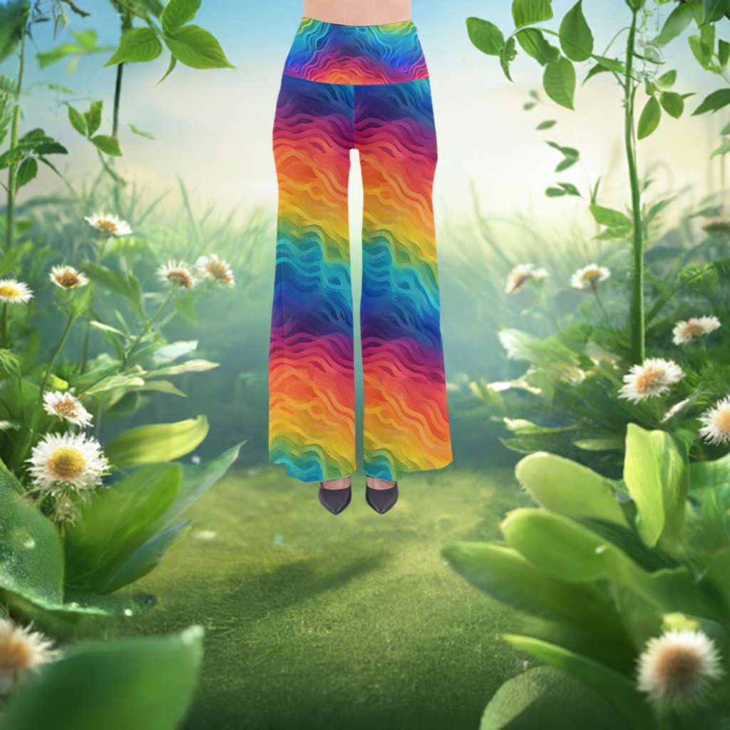 LGBTQ Rainbow So Vintage Palazzo Pants