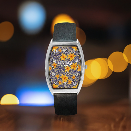 Jasmine Barrel Style Metal Watch